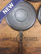 EARLY 1900’s Wagner MFG Co 1892 No. 8 Waffle Iron with Rare Tall Base! Original oak handles! - Waffle Iron
