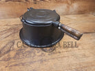 EARLY 1900’s Wagner MFG Co 1892 No. 8 Waffle Iron with Rare Tall Base! Original oak handles! - Waffle Iron