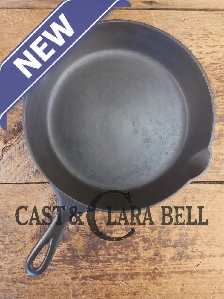 Early 1910’s Griswold #8 Cast Iron Skillet with Slant Logo and FULL EPU 704 D - Skillet