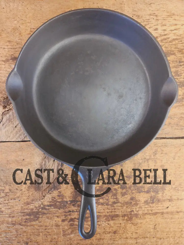 Early 1910’s Griswold #8 Cast Iron Skillet with Slant Logo and FULL EPU 704 D - Skillet