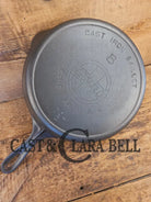 Early 1910’s Griswold #8 Cast Iron Skillet with Slant Logo and FULL EPU 704 D - Skillet