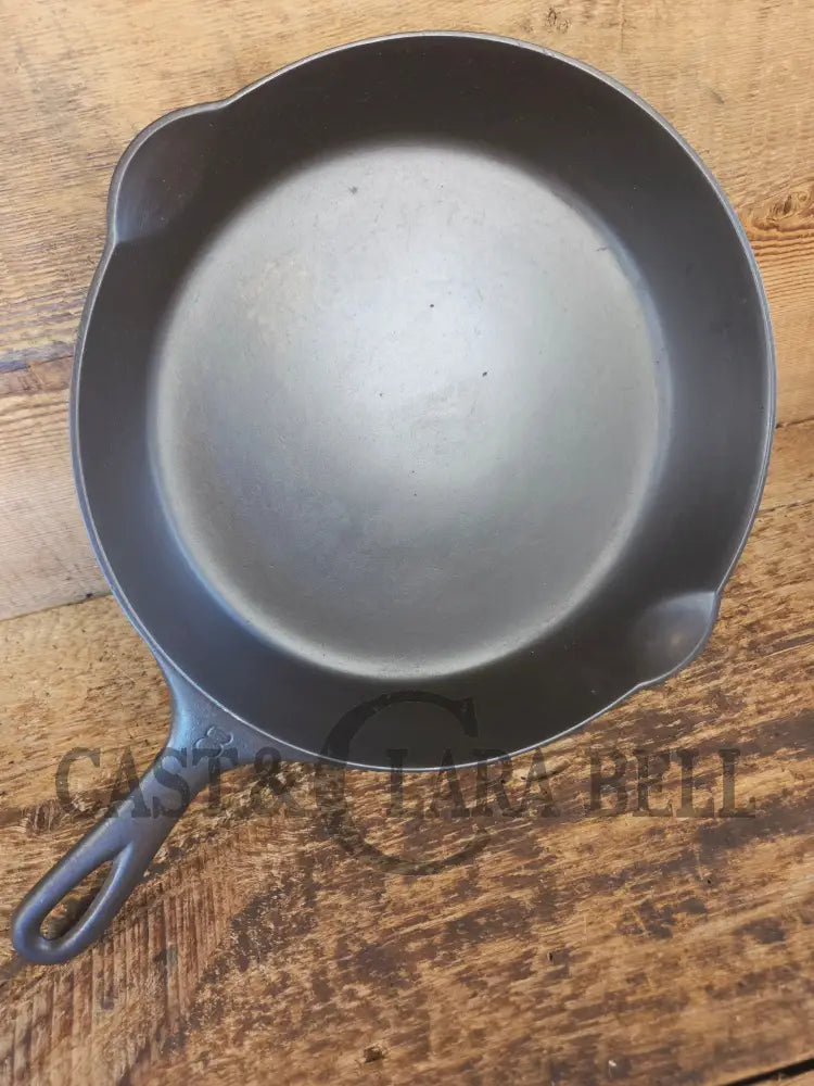 Early 1910’s Griswold #8 Cast Iron Skillet with Slant Logo and FULL EPU 704 D - Skillet