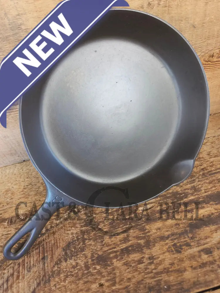 Early 1910’s Griswold #8 Cast Iron Skillet with Slant Logo and FULL EPU 704 D - Skillet