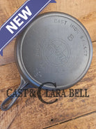 Early 1910’s Griswold #8 Cast Iron Skillet with Slant Logo and FULL EPU 704 D - Skillet