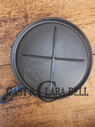Early 1910’s Griswold #9 Round Griddle with Block Logo ERIE 739 - Griddle