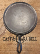 Early 1930’s Era Lodge #9 Round Griddle. Harder to find piece raised 9 on handle. Pancakes and Grilled Cheese! Griddle