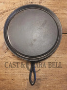 Early 1930’s Era Lodge #9 Round Griddle. Harder to find piece raised 9 on handle. Pancakes and Grilled Cheese! Griddle