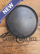 Early 1930’s Era Lodge #9 Round Griddle. Harder to find piece raised X and incised 9. Pancakes and Grilled Cheese!