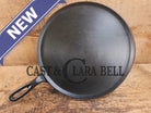 Early 1930’s Era Lodge #9 Round Griddle. Harder to find piece raised X and incised 9. Pancakes and Grilled Cheese!