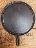 Early 1930’s Era Lodge #9 Round Griddle. Harder to find piece raised X and incised 9. Pancakes and Grilled Cheese!
