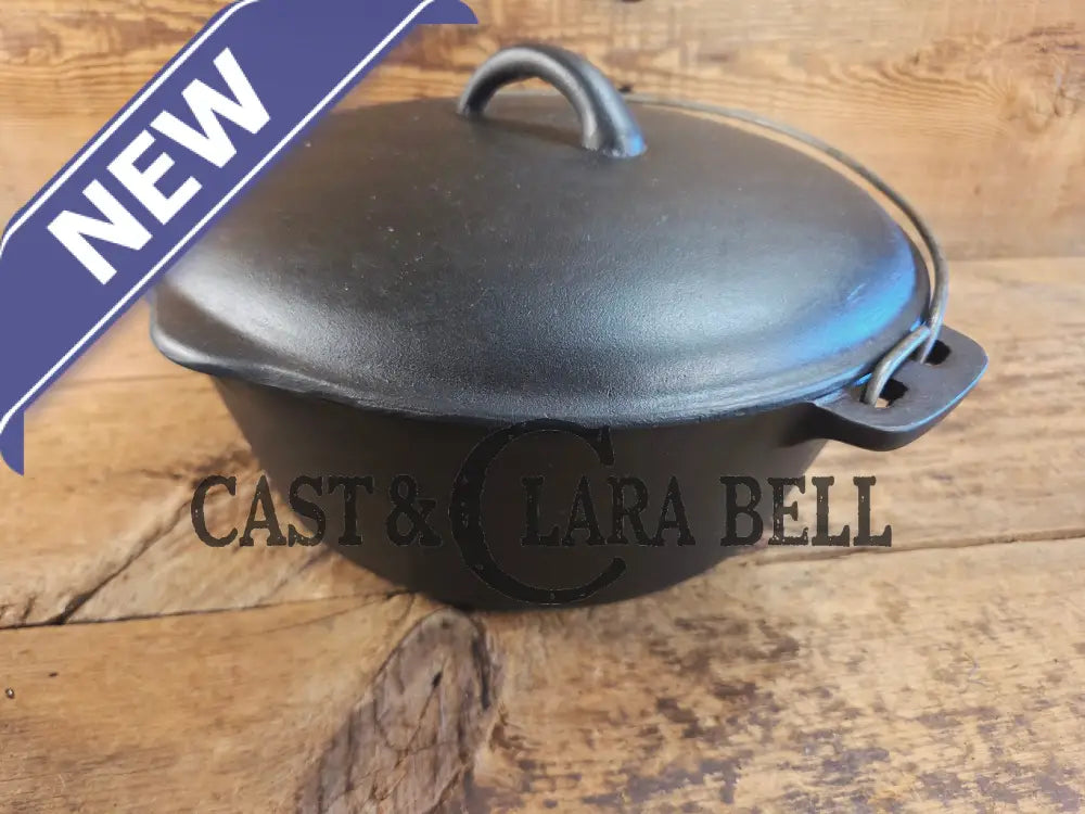 Early Birmingham Stove & Range (BSR) Red Mountain Series #8B Dutch oven with hand scribed numbers! Dutch Ovens Trivets