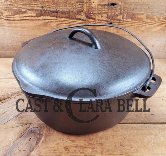 Early Birmingham Stove & Range (Bsr) Red Mountain Series #8B Dutch Oven With Hand Scribed Numbers!