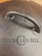 Early Birmingham Stove & Range (BSR) Red Mountain Series #8C Dutch oven with hand scribed numbers Dutch Ovens Trivets &