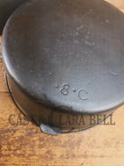 Early Birmingham Stove & Range (BSR) Red Mountain Series #8C Dutch oven with hand scribed numbers Dutch Ovens Trivets &