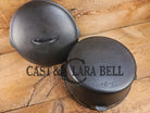 Early Birmingham Stove & Range (BSR) Red Mountain Series #8C Dutch oven with hand scribed numbers Dutch Ovens Trivets &
