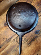 Hard To Find! Mid 1800’S Antique Gate-Marked Wide Rim Cast Iron Spider Pot Skillet! Used On