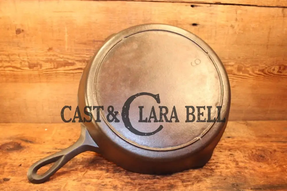 Early Lodge #9 Skillet With 3 Notch Heat Ring. Beautiful Every Day Skillet Perfect For Meats! Fully