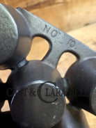 Early Series Erie #10 Popover Pan 11 cup. 948. Variation #4. Beautifully restored and ready to make muffins popovers