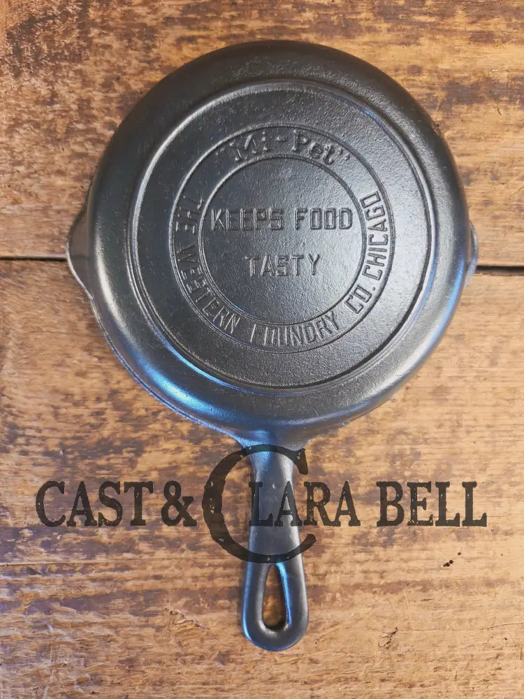 Early to Mid 1900’s Western Foundry Co. ’Mi-Pet’ classic Egg Skillet - Skillet