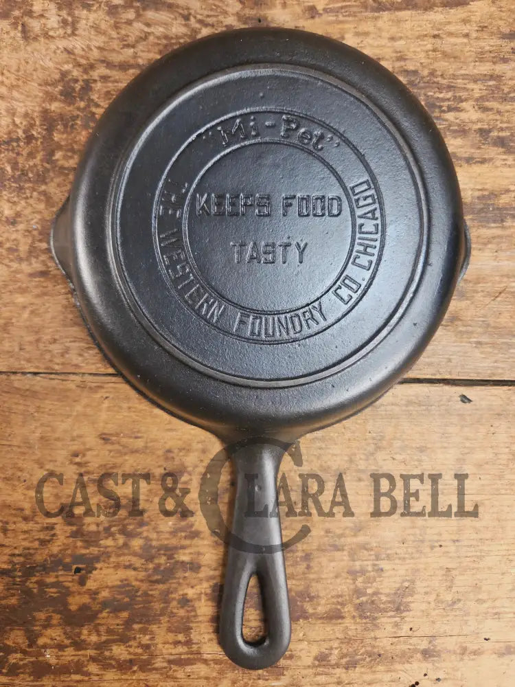 Early to Mid 1900’s Western Foundry Co. ’Mi-Pet’ classic Egg Skillet Skillet