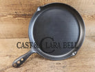 Elegant and hard to source! 1920-30’s WagnerWare #8 Shallow Skillet 1098. Great gift idea! Restored and Ready to Use!