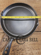 Elegant and hard to source! 1920-30’s WagnerWare #8 Shallow Skillet 1098. Great gift idea! Restored and Ready to Use!