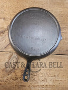 Elegant and hard to source! 1920-30’s WagnerWare #8 Shallow Skillet 1098. Great gift idea! Restored and Ready to Use!