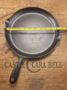 Elegant and hard to source! 1920-30’s WagnerWare #8 Shallow Skillet 1099. Great gift idea! Restored and Ready to Use!