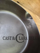 Elegant and hard working. You have to try one of these early 1900’s Lodge #5 Cast Iron Skillets Single Notch Raised 8