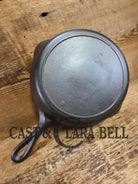 Elegant and hard working. You have to try one of these early 1900’s Lodge #5 Cast Iron Skillets Single Notch Raised 8