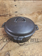 Elegant Griswold’s Iron Mountain Series #8 Cast Iron Dutch Oven with Lid (1036/1037) Dutch Ovens Trivets & Kettles