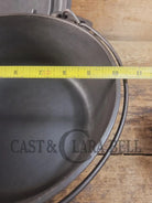 Elegant Griswold’s Iron Mountain Series #8 Cast Iron Dutch Oven with Lid (1036/1037) Dutch Ovens Trivets & Kettles