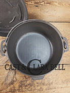 Elegant Griswold’s Iron Mountain Series #8 Cast Iron Dutch Oven with Lid (1036/1037) Dutch Ovens Trivets & Kettles