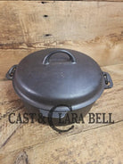 Elegant Griswold’s Iron Mountain Series #8 Cast Iron Dutch Oven with Lid (1036/1037) Dutch Ovens Trivets & Kettles