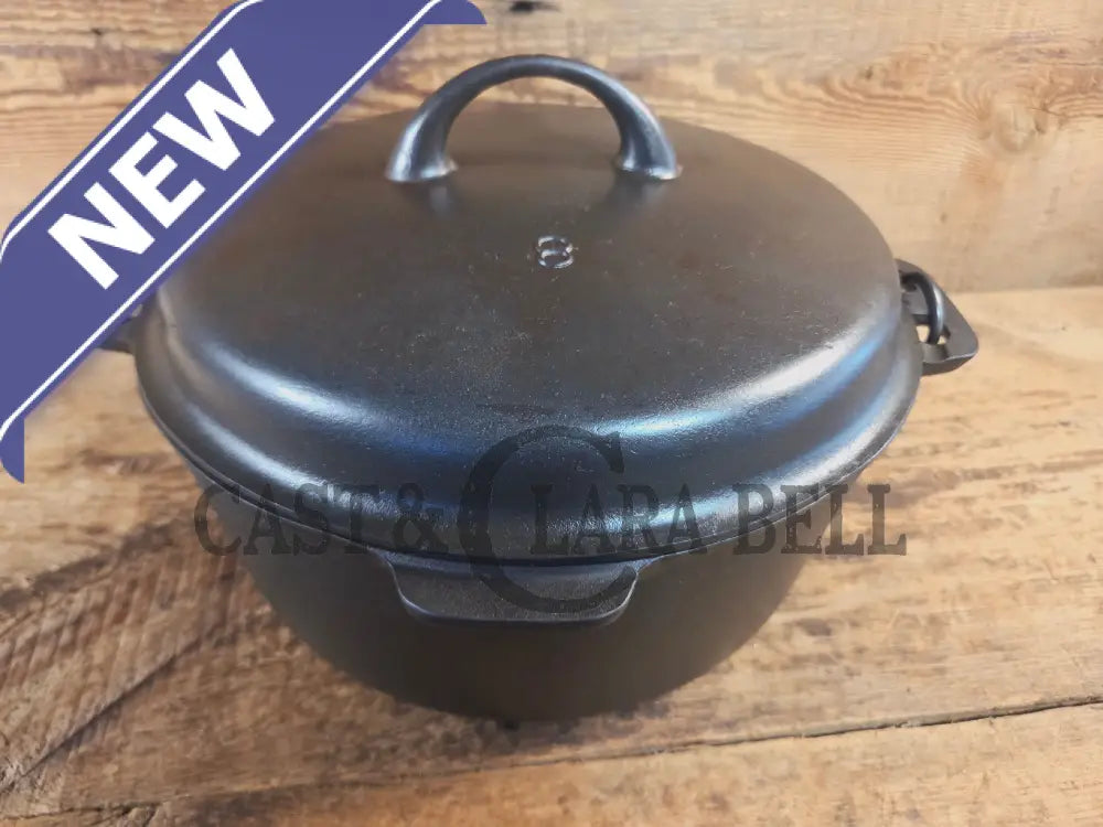 Elegant Griswold’s Iron Mountain Series #8 Cast Iron Dutch Oven with Lid (1036 C/1037 A) - Dutch Ovens Trivets & Kettles