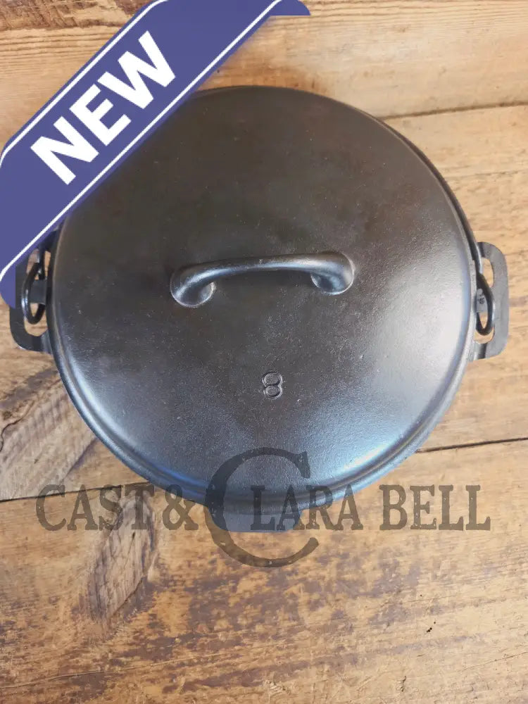 Elegant Griswold’s Iron Mountain Series #8 Cast Iron Dutch Oven with Lid (1036 C/1037 A) - Dutch Ovens Trivets & Kettles
