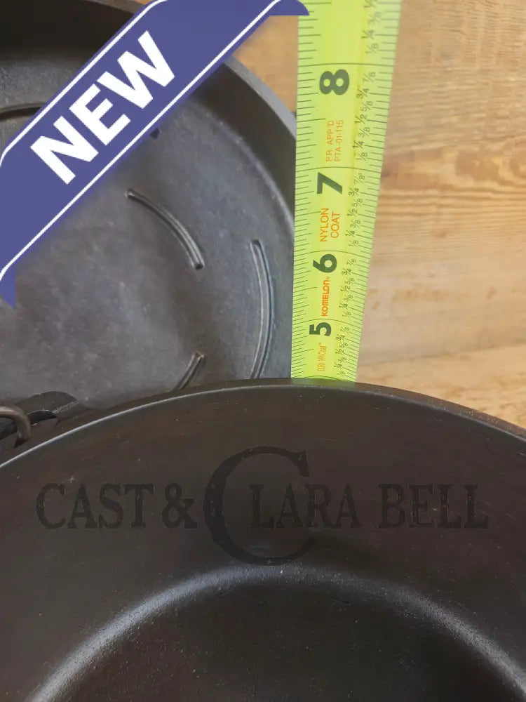 Elegant Griswold’s Iron Mountain Series #8 Cast Iron Dutch Oven with Lid (1036 C/1037 A) - Dutch Ovens Trivets & Kettles