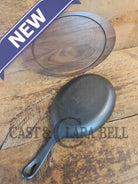 Fajitas AND a COOL presentation trivet. Unique gift idea Wagner Ware Cast Iron Sizzle Server 1095 - Skillet