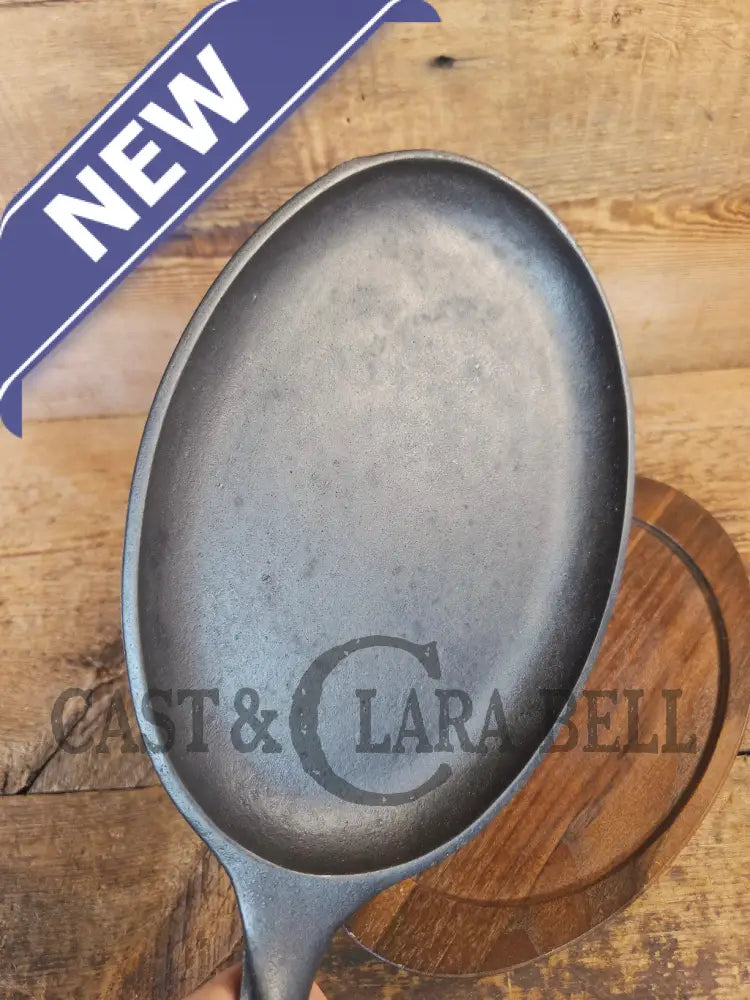 Fajitas AND a COOL presentation trivet. Unique gift idea Wagner Ware Cast Iron Sizzle Server 1095 - Skillet