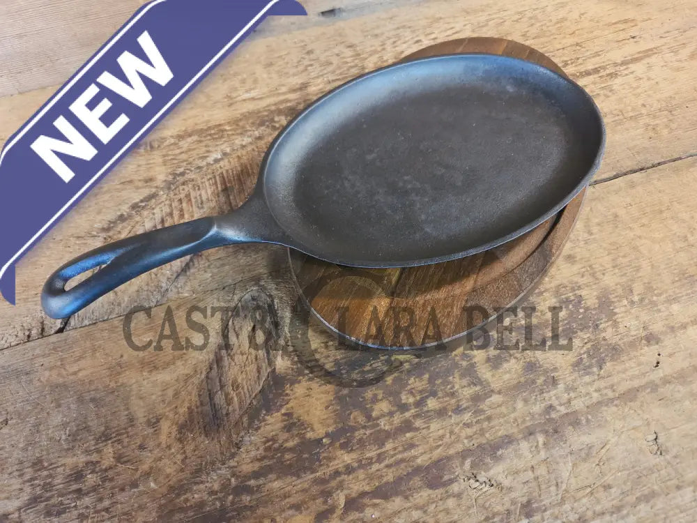 Fajitas AND a COOL presentation trivet. Unique gift idea Wagner Ware Cast Iron Sizzle Server 1095 - Skillet
