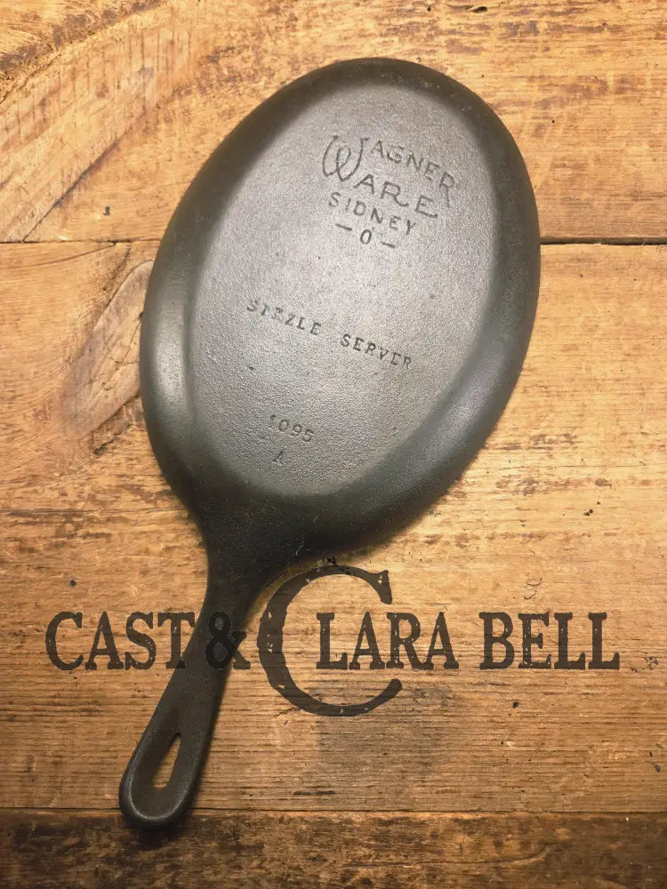 Fajitas anyone? Unique gift idea Wagner Ware Cast Iron Sizzle Server 1095 A