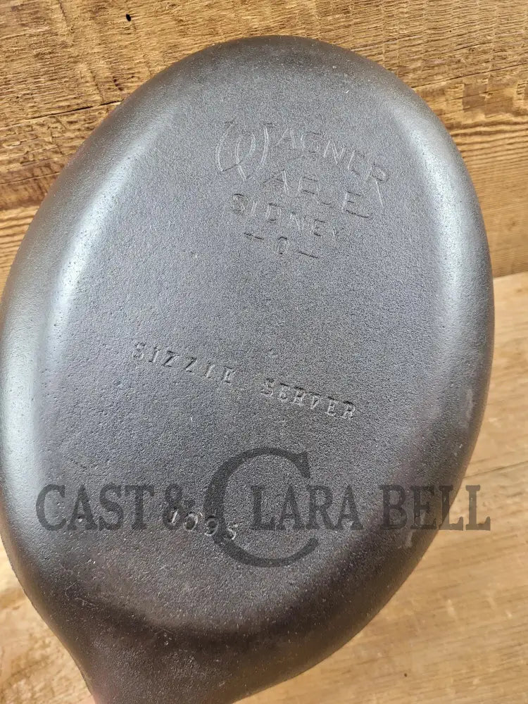 Fajitas Anyone? Unique Gift Idea Wagner Ware Cast Iron Sizzle Server 1095 Skillet