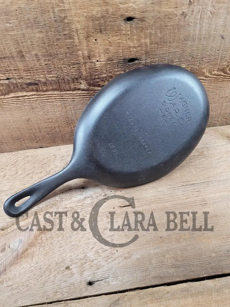 Fajitas Anyone? Unique Gift Idea Wagner Ware Cast Iron Sizzle Server 1095 Skillet