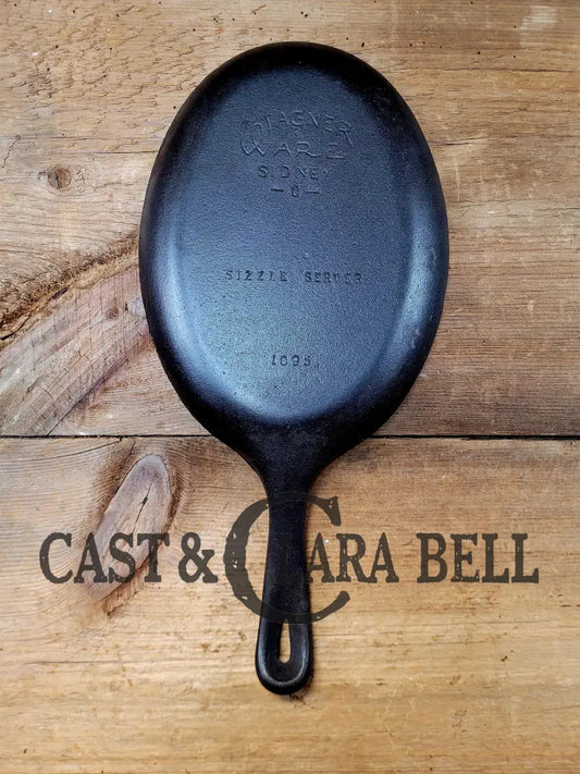 Fajitas Anyone? Unique Gift Idea Wagner Ware Cast Iron Sizzle Server 1095 Skillet