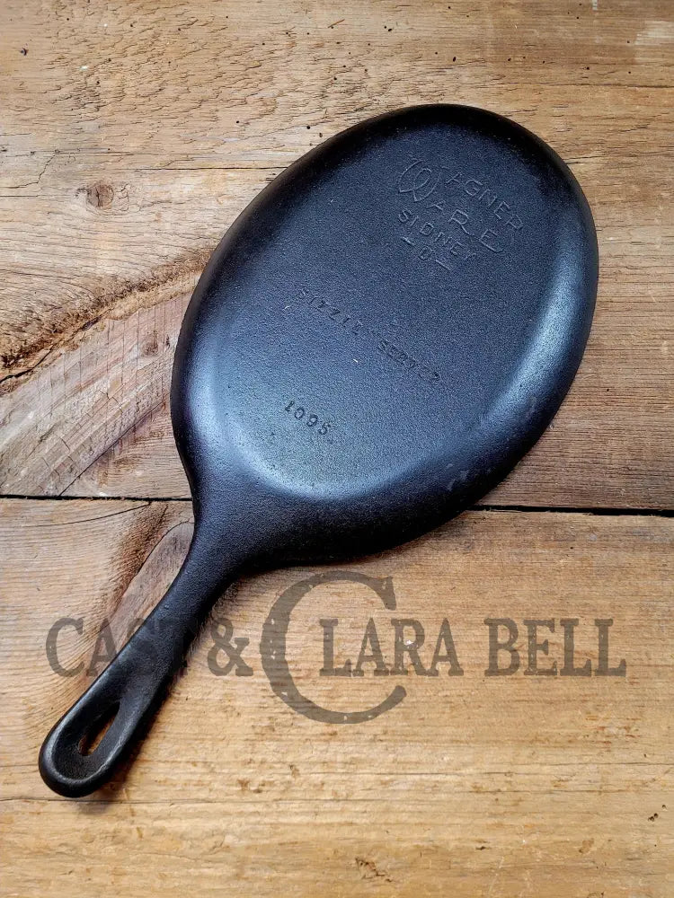 Fajitas Anyone? Unique Gift Idea Wagner Ware Cast Iron Sizzle Server 1095 Skillet