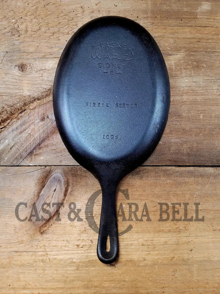 Fajitas Anyone? Unique Gift Idea Wagner Ware Cast Iron Sizzle Server 1095 Skillet