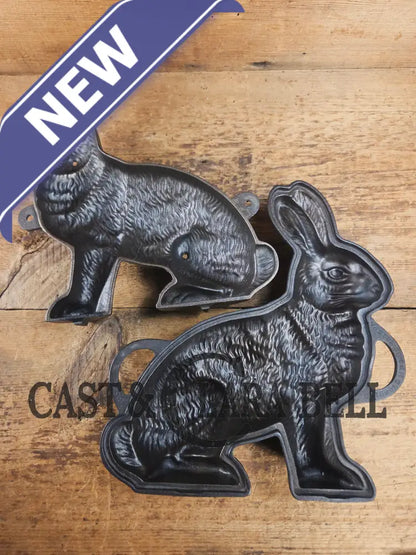 Fantastic for Christmas Spring or Easter! #898 Griswold Bunny Cake Mold ready to use! Bakeware