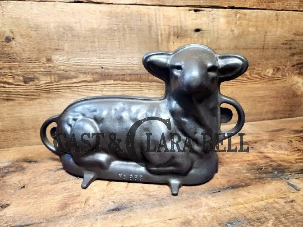 Fantastic For The Holidays! Authentic #866 Griswold Lamb Cake Mold Ready To Use!