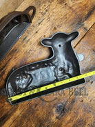 Fantastic For The Holidays! Authentic #866 Griswold Lamb Cake Mold Ready To Use! Bakeware
