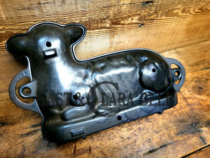 Fantastic For The Holidays! Authentic #866 Griswold Lamb Cake Mold Ready To Use!